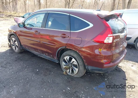 2015 Honda Cr-V Touring из США, поврежденный, VIN 5J6RM4H95FL073324